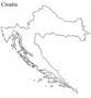 Map of Croatia