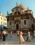 Crkva sv. Vlaha (Church of Saint Blaise), in the end of Stradun. Saint Blaise is city's patron saint